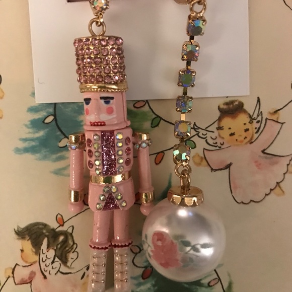 - Betsey Johnson nutcracker earrings - Picture 5 of 5
